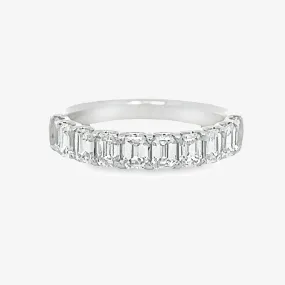 1/2 Way 1.50CT Emerald Cut Diamond Ring