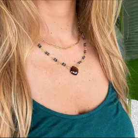 1428 - Gemstone Layering Necklace