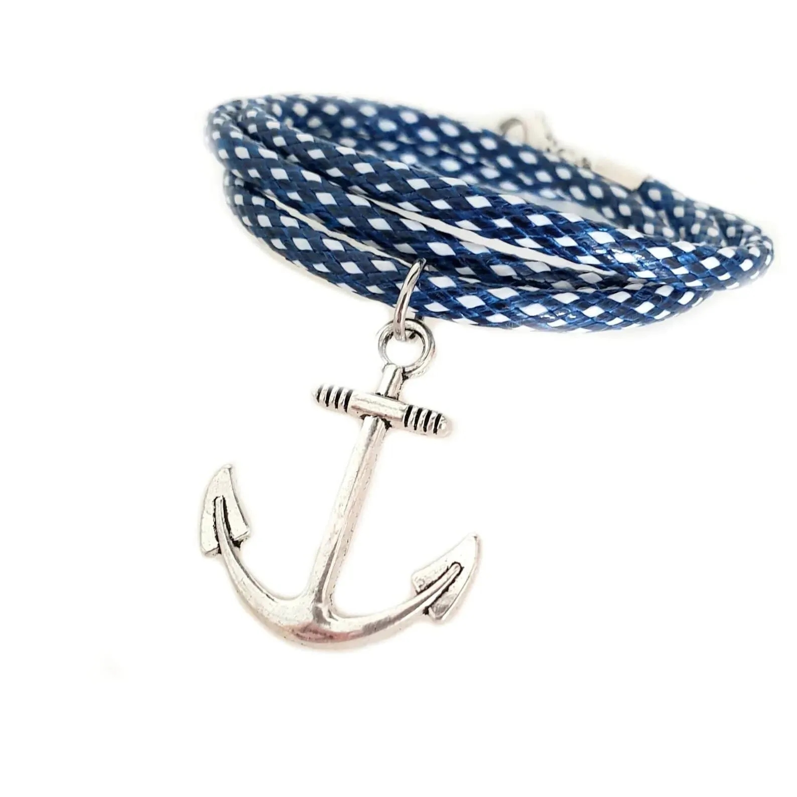 Anchor Pendant Necklace, Nautical gift