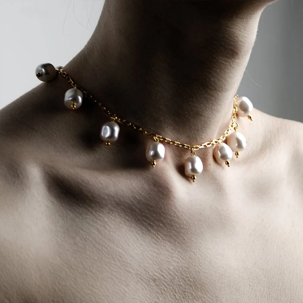 Ancient Pearl necklace - final sale