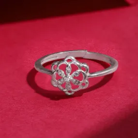 Blossom Bloom Silver Ring