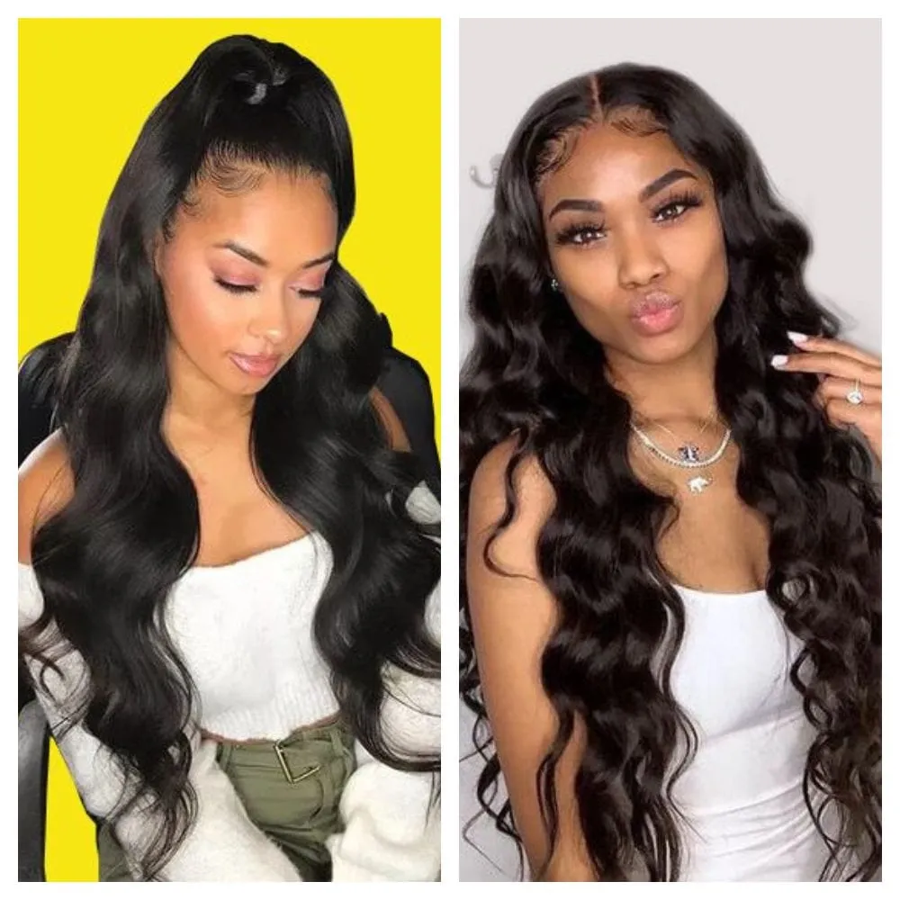 Brazilian Body Wave Hair Bundle With Closure