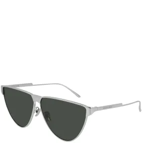 BV 1070S Sunglasses, Silver/Green