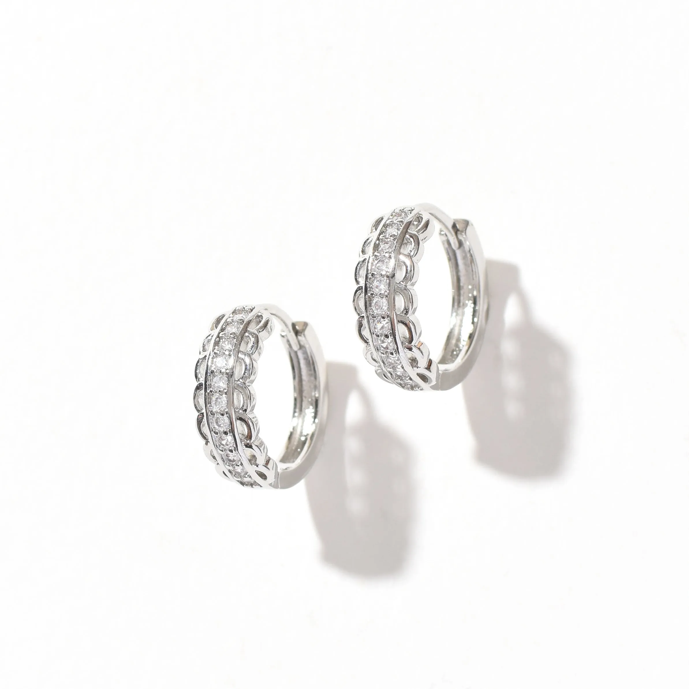 Carraway Hoops | Silver