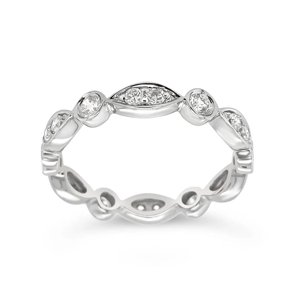 Clara by Martin Binder Diamond Eternity Stacking Band (0.62 ct. tw.)