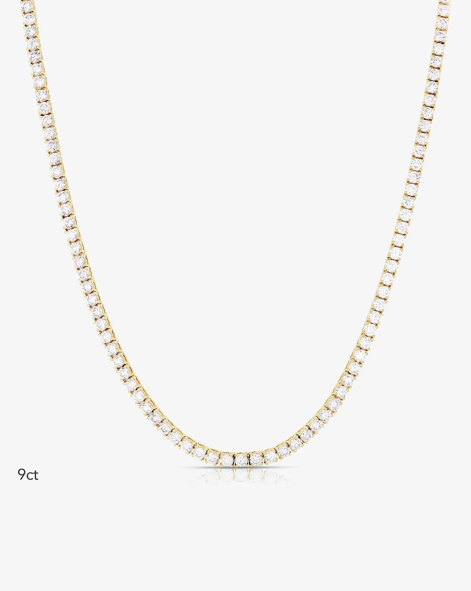 Classic Diamond Tennis Necklace