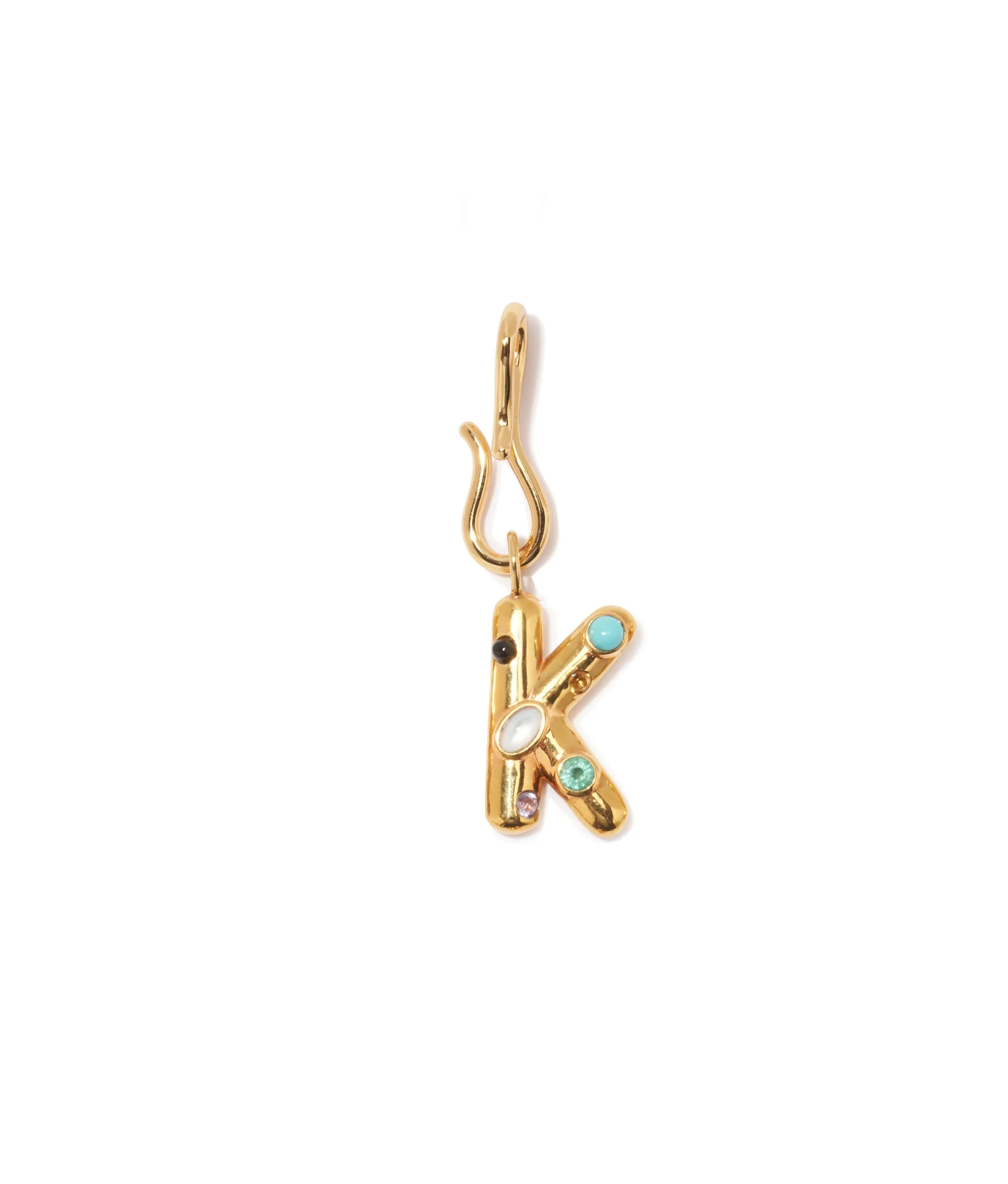 Confetti Letter “K” Mood Charm all