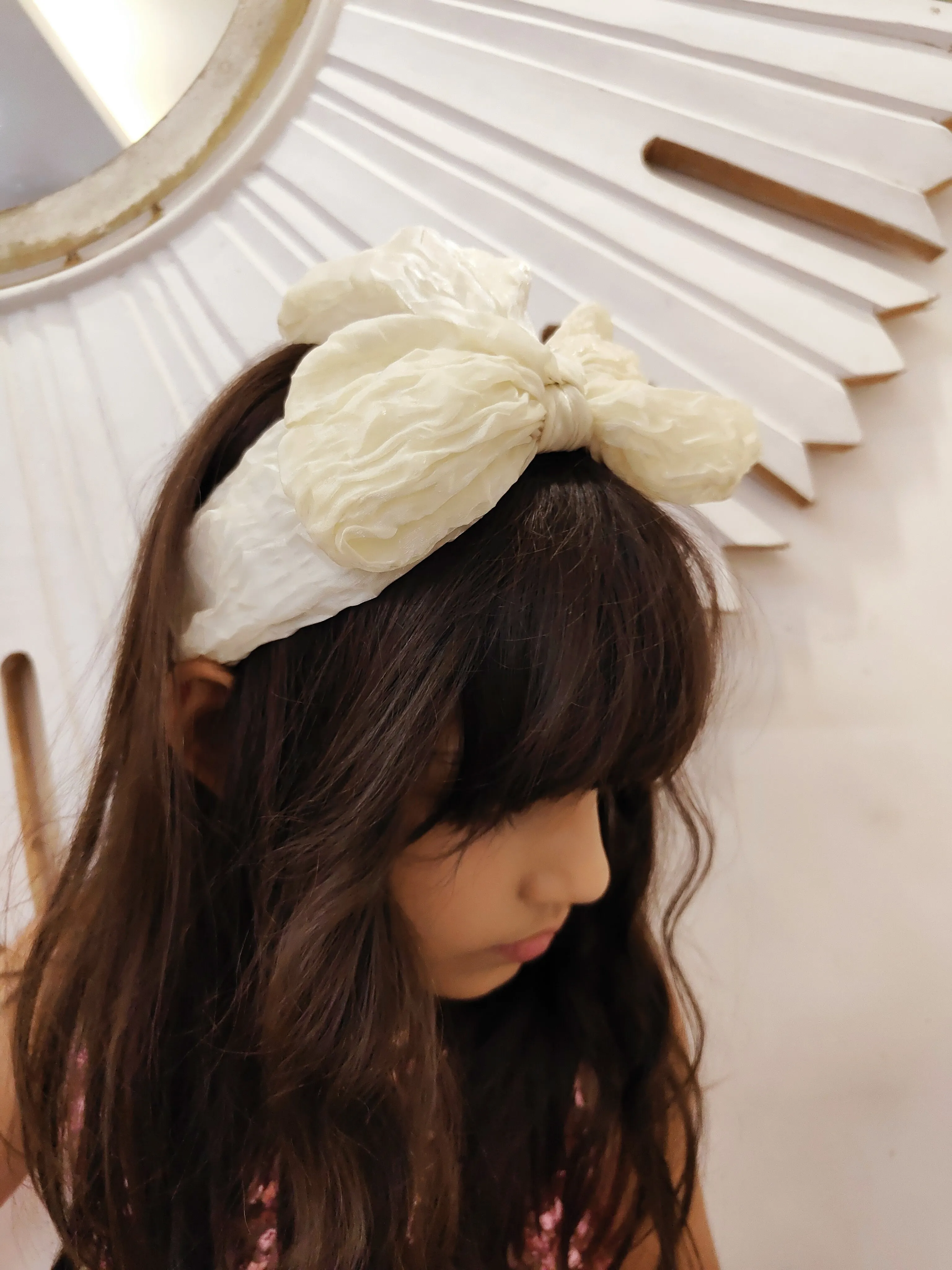 Crushed Bow Knot Headband