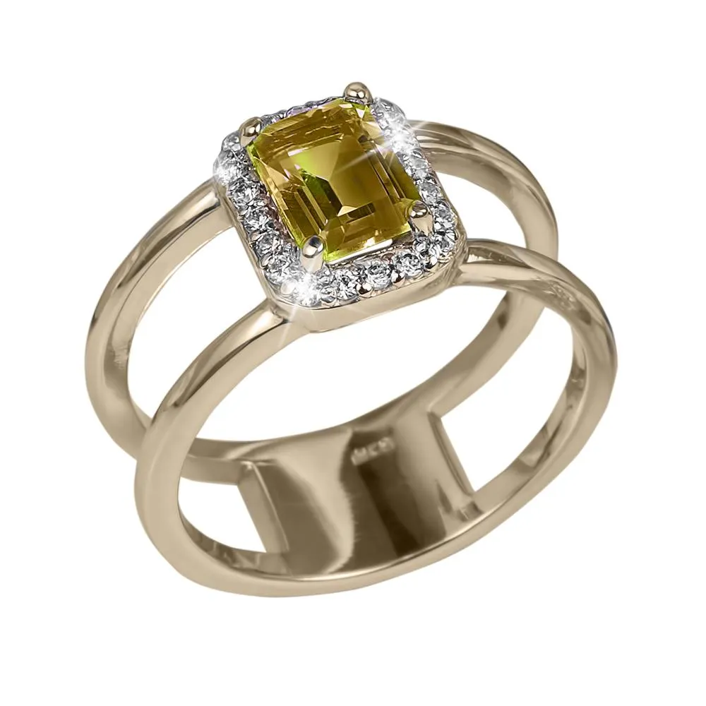 Destiny Citrine Ring