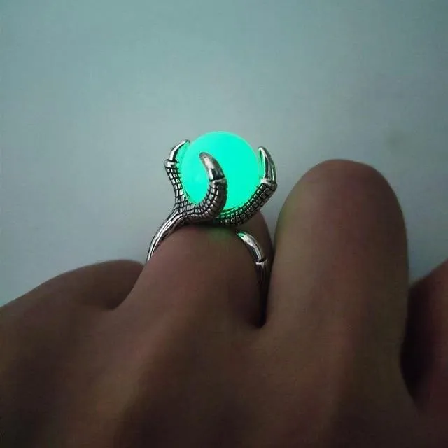 Dragon's Claw Glow in the Dark Ring