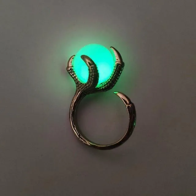 Dragon's Claw Glow in the Dark Ring