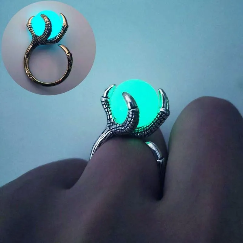 Dragon's Claw Glow in the Dark Ring