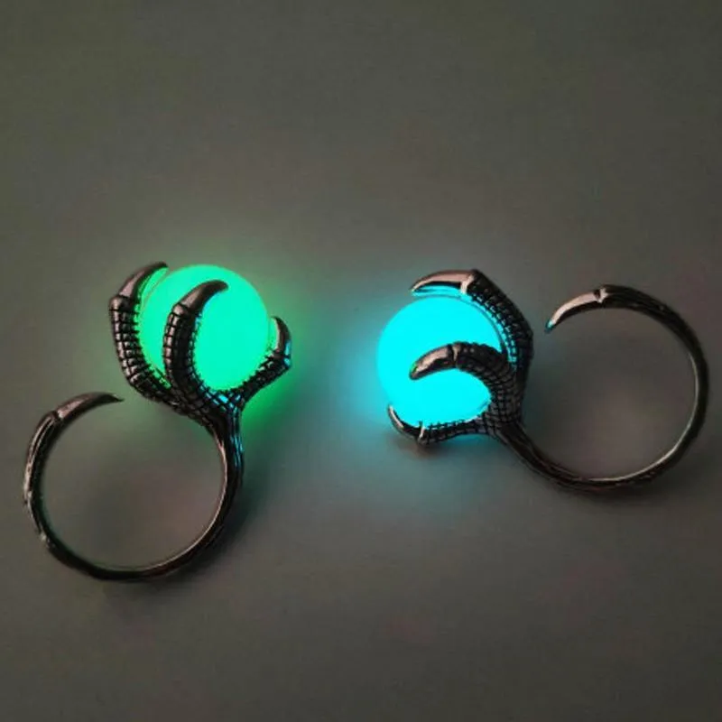 Dragon's Claw Glow in the Dark Ring