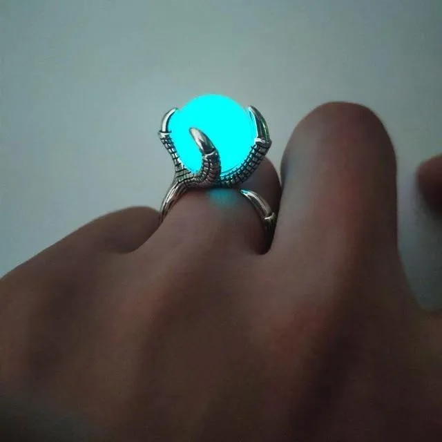 Dragon's Claw Glow in the Dark Ring