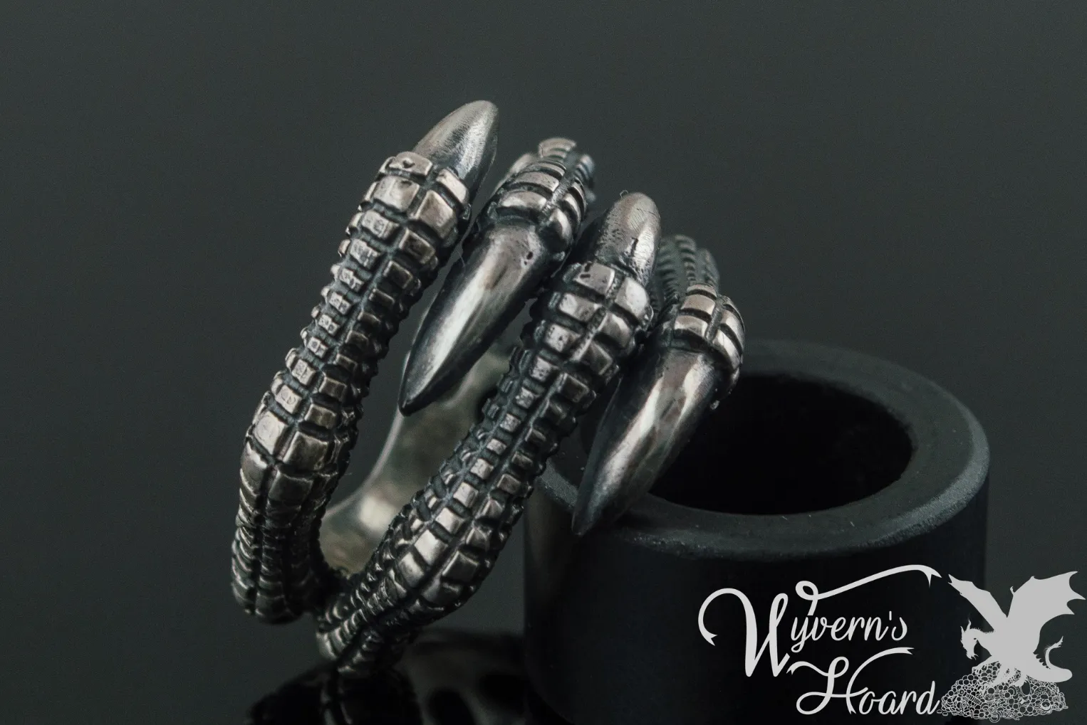 Dragon's Claw Sterling Silver Ring