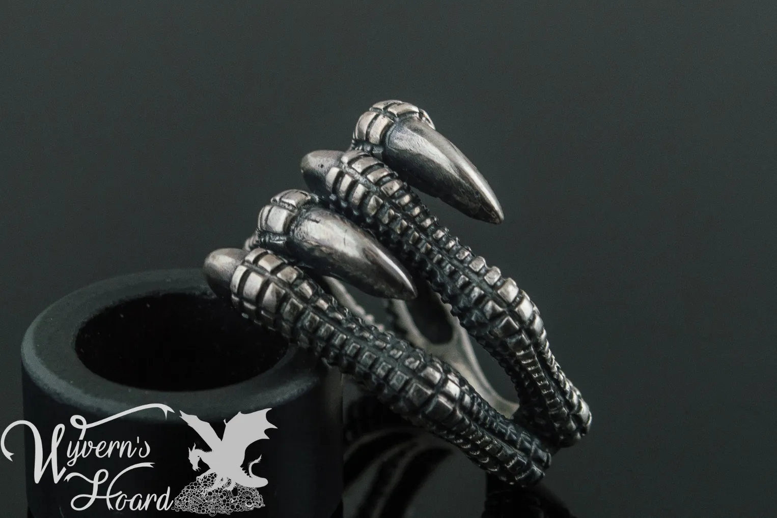 Dragon's Claw Sterling Silver Ring