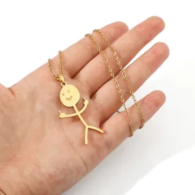 Elegant Emoticon Necklace