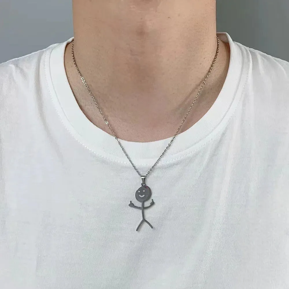 Elegant Emoticon Necklace