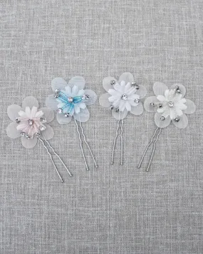 Embellished Flower Hair Pin