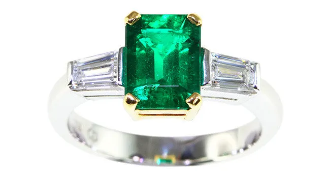 Emerald Ring 1.36ct