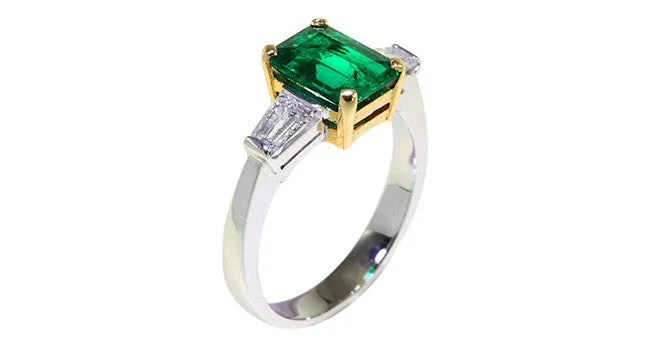 Emerald Ring 1.36ct