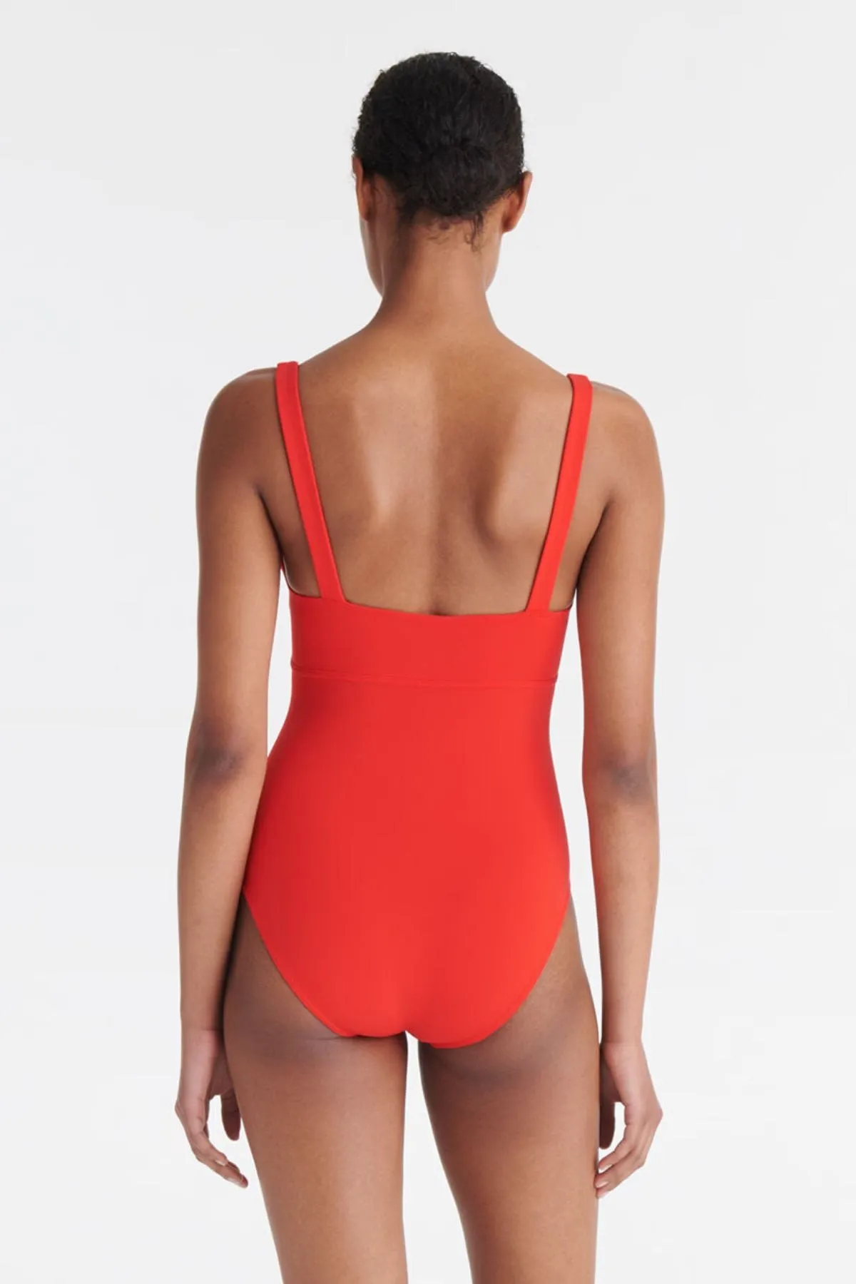 Eres Arnaque Full Piece Swimsuit - Ecarlate