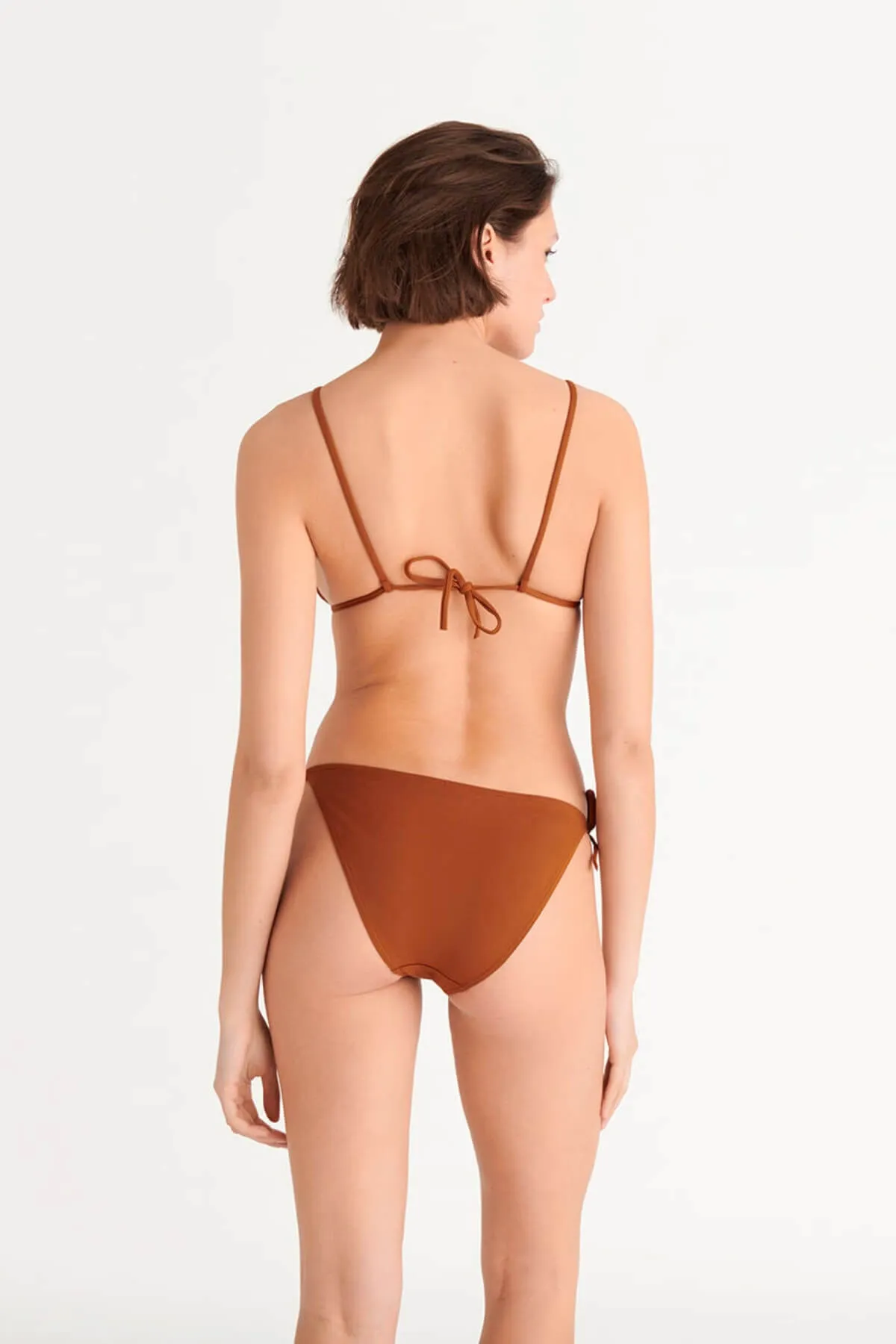 Eres Malou Side Tie Bikini Bottom - Caramelo