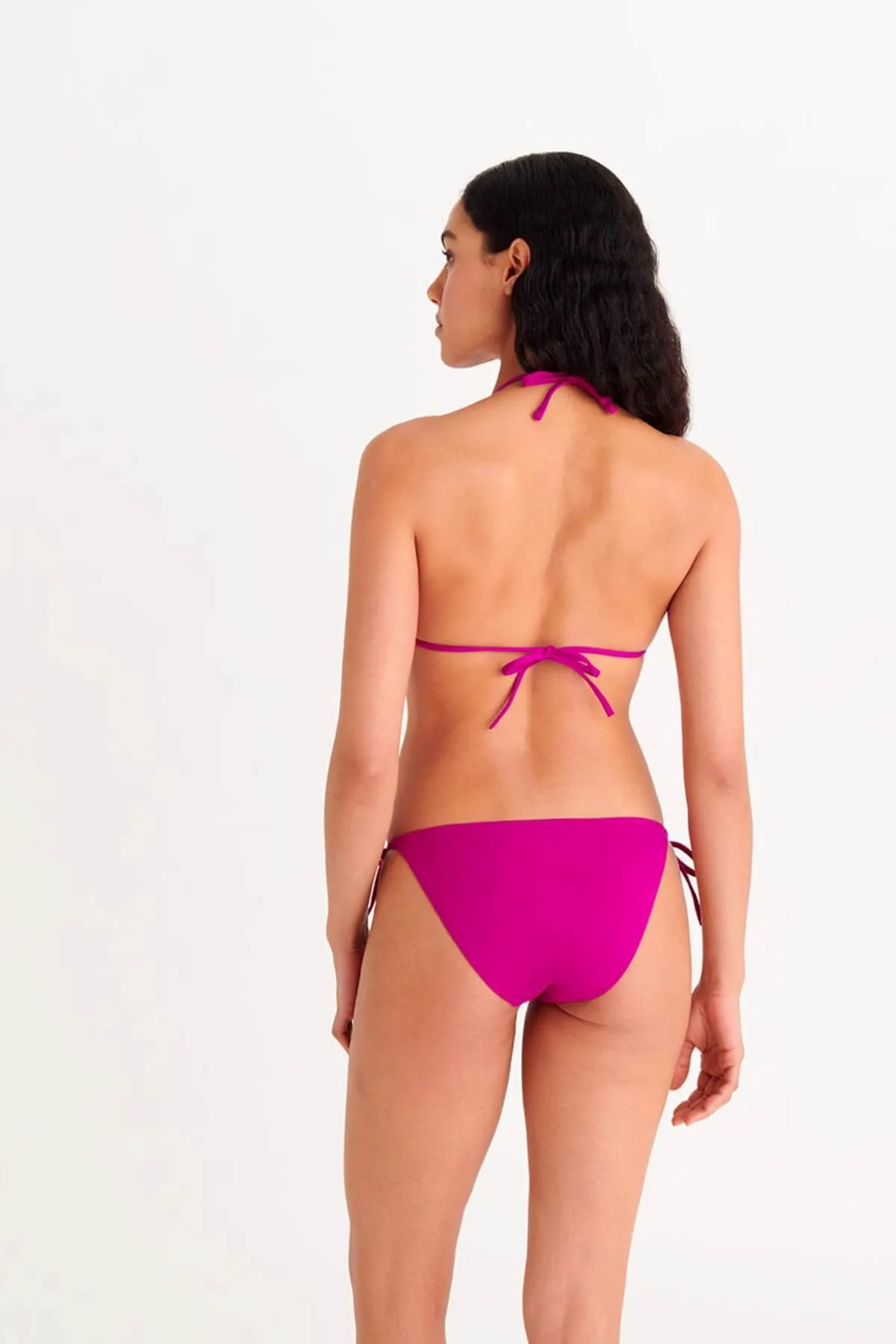 Eres Mouna Triangle Bikini Top - Sunset 23H Pink