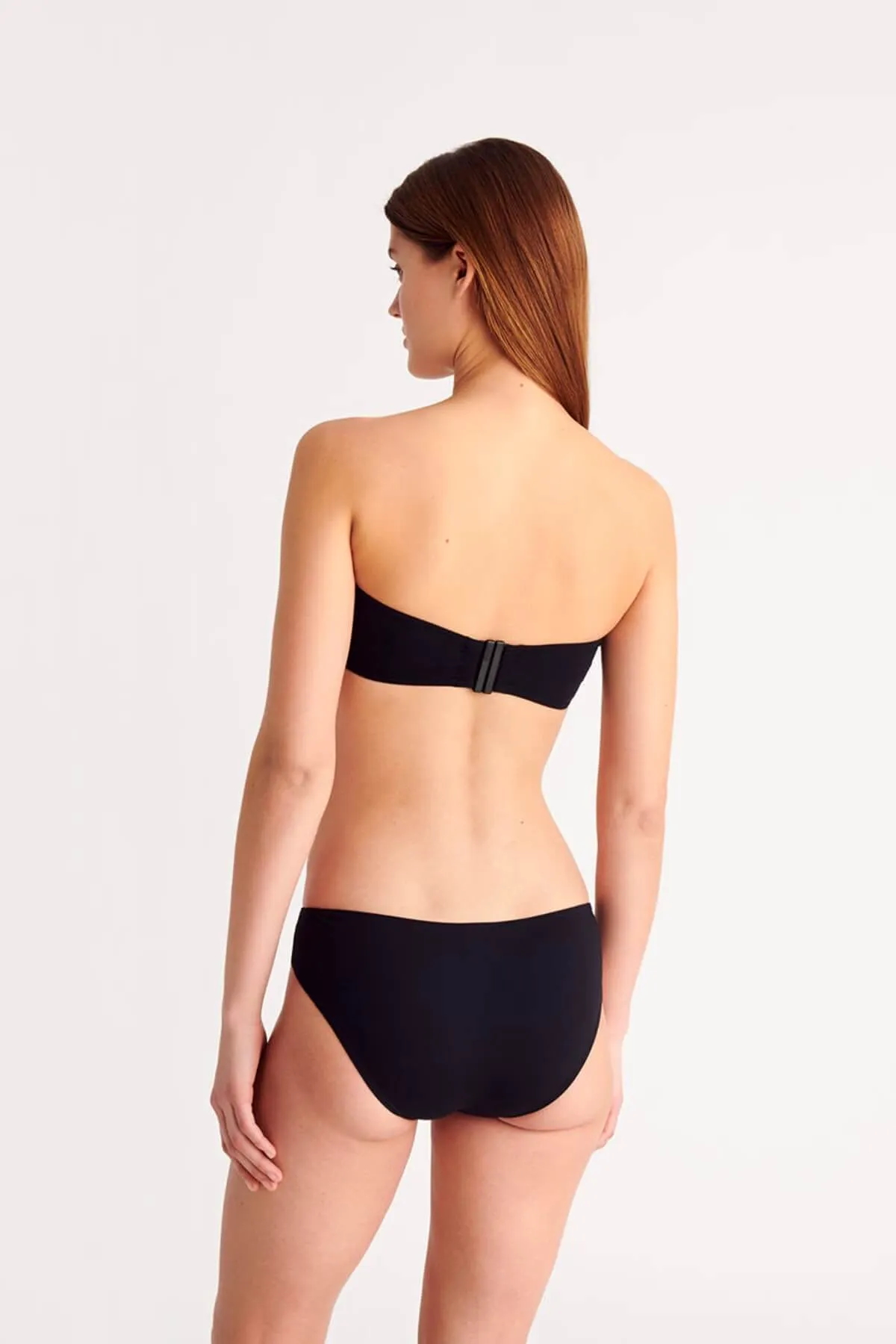 Eres Show Strapless Bikini Top - Ultra Black