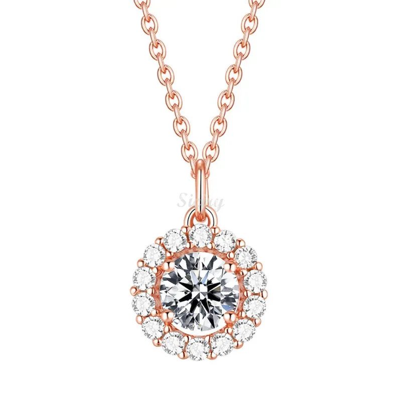 Flower Diamond Necklace