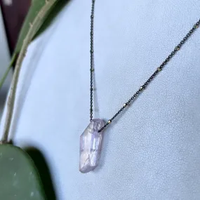 (For Pamela)Simple Kunzite Pendant