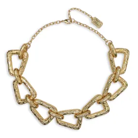 Geo bib collar Necklace