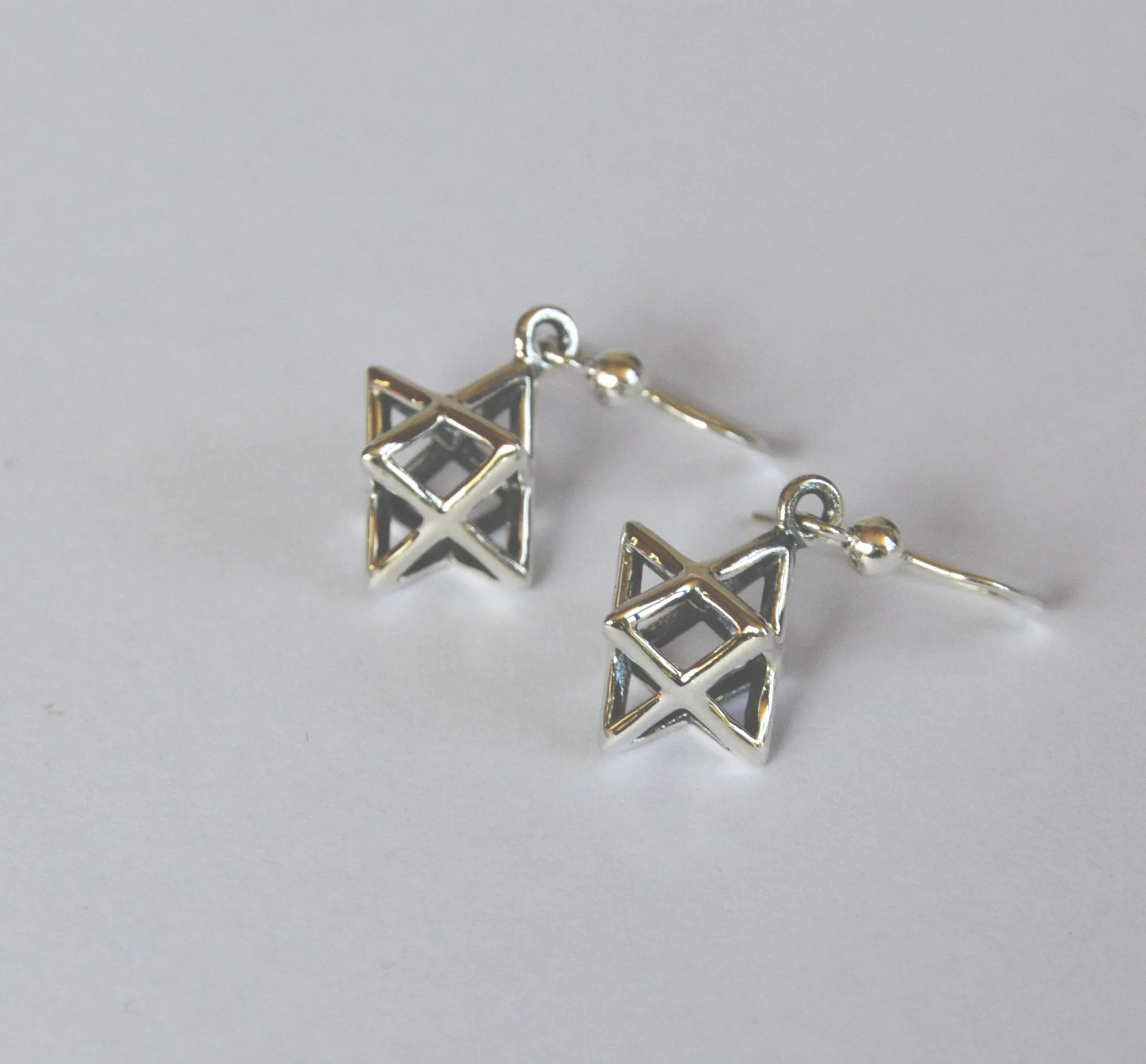 Geometric Dangle Earrings