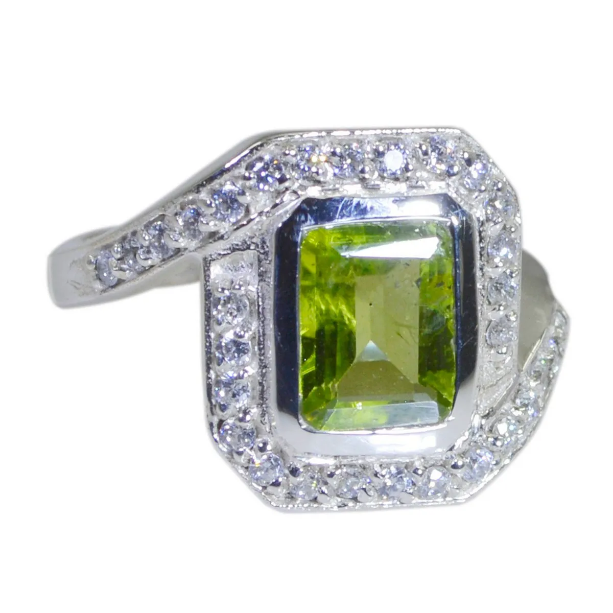 Handsome Gem Peridot 925 Sterling Silver Rings Fred Meyers Jewelry