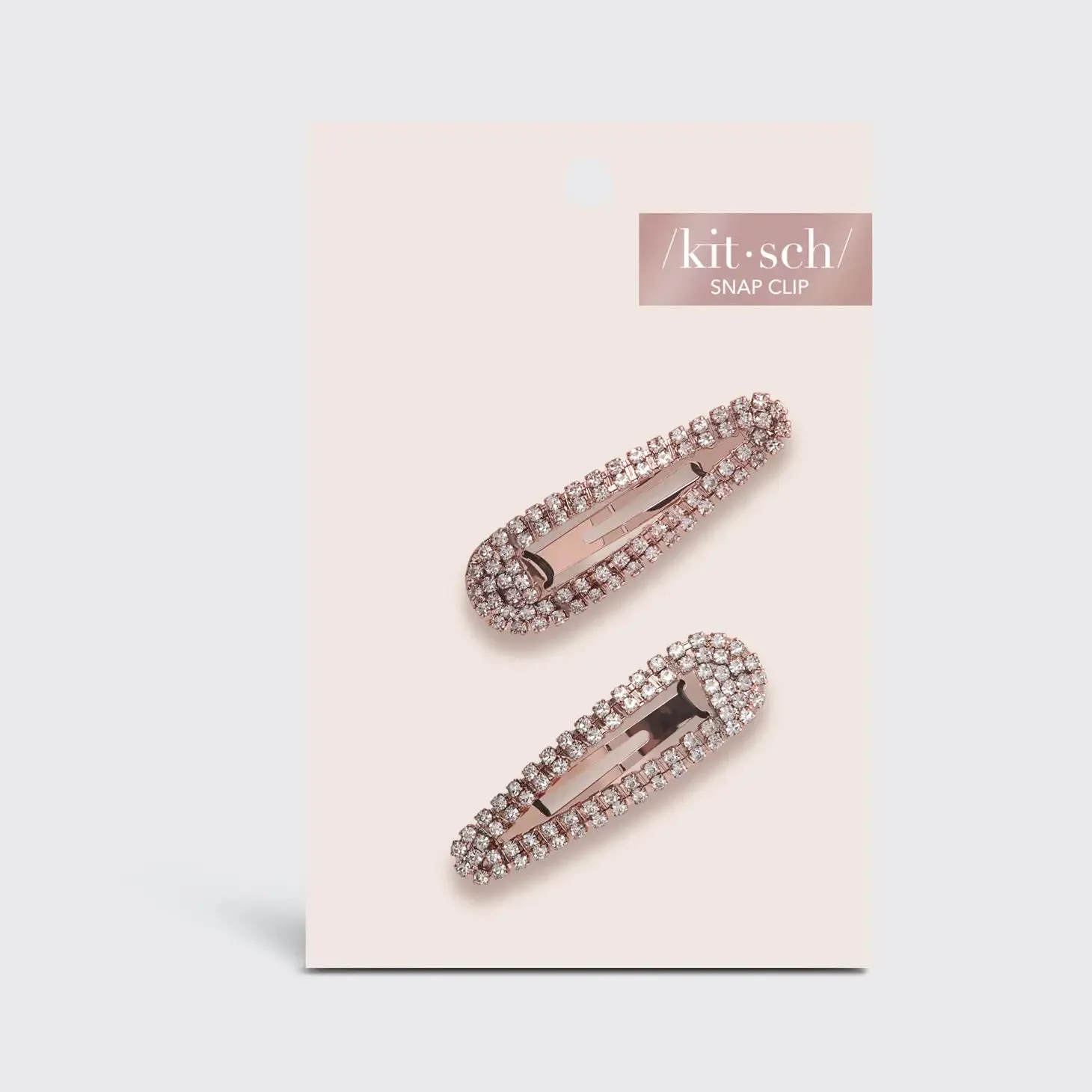 Kitsch Mini Rhinestone Snap Clips - as seen on Ariana Grande