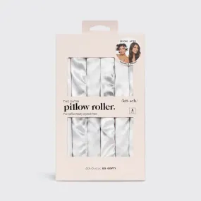 Kitsch | Satin Heatless Pillow Rollers 6pc- Soft Marble