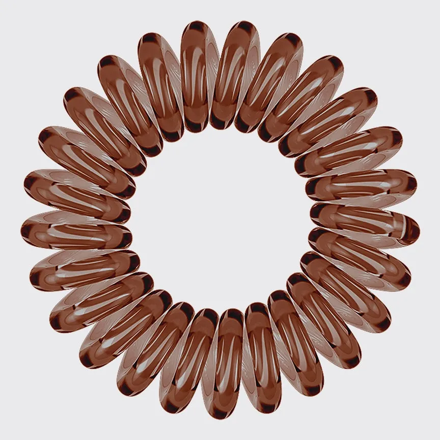 Kitsch Spiral Hair Ties 8 Pack - Brunette