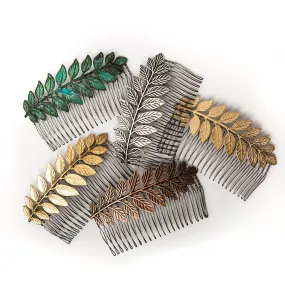 Large Leaf Hair Combs