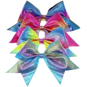 Large Mermaid Hair Bows - 4 Pack