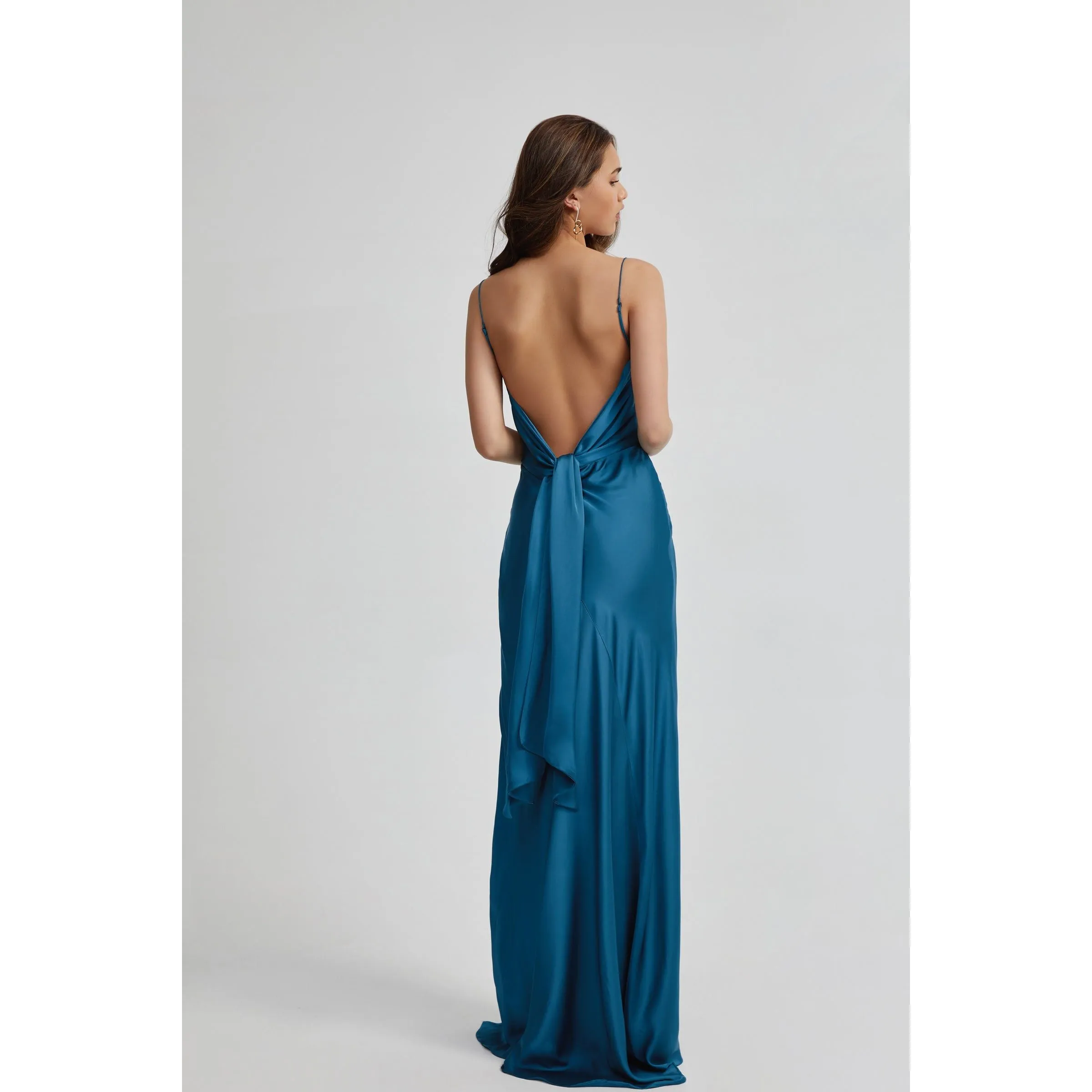 Lexi Romy Teal Dress - Elegant Evening Wear