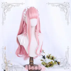 LOLITA PINK LONG CURLY WIG BY31077