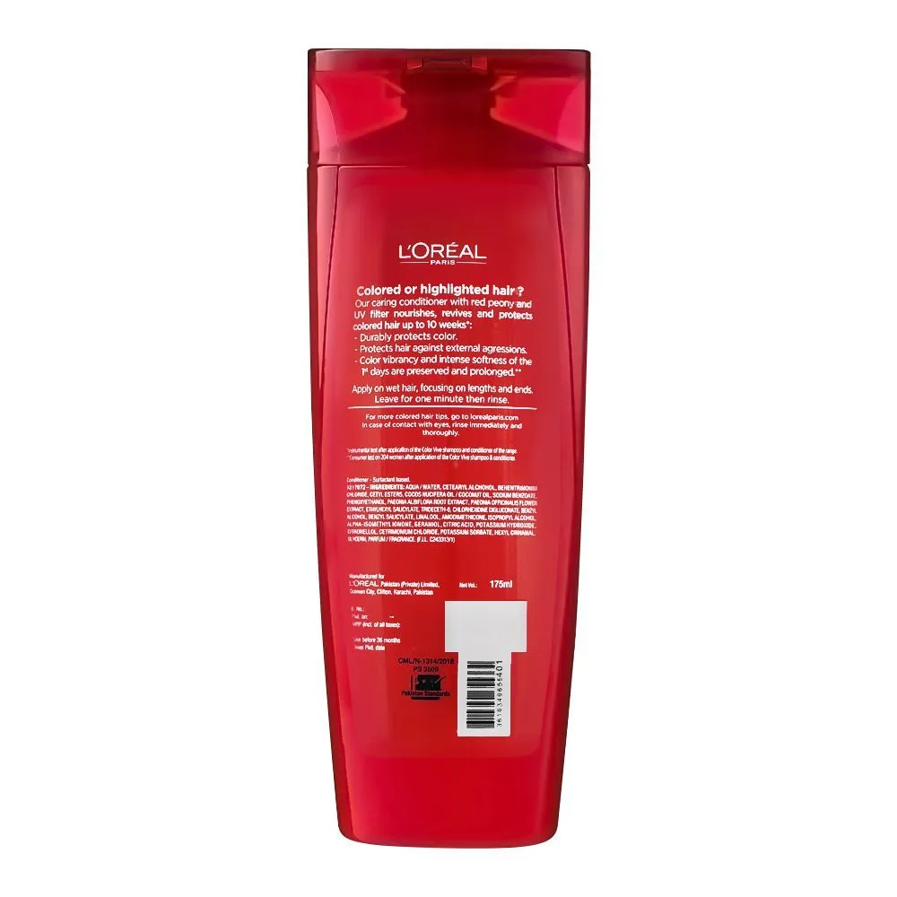 175ml LOreal Paris Colour Protect Shampoo for Coloured Hair - Protecting Formula