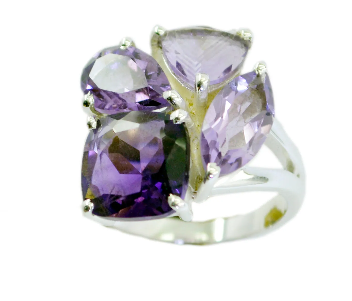 Exquisite Amethyst Solid Silver Rings – Elegant Gemstone Jewelry Cleaning & Care