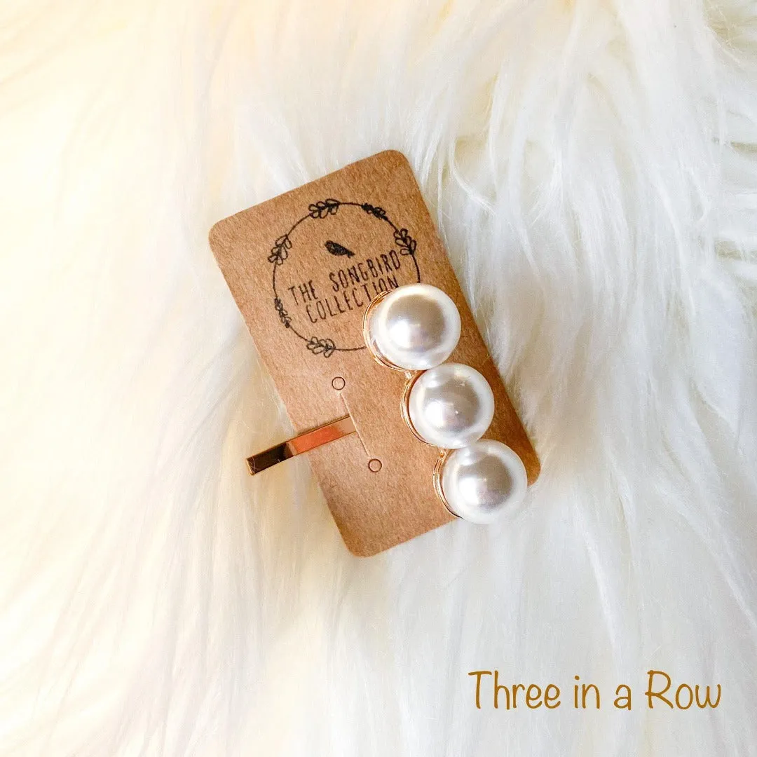 Milano Pearl Hair Pins