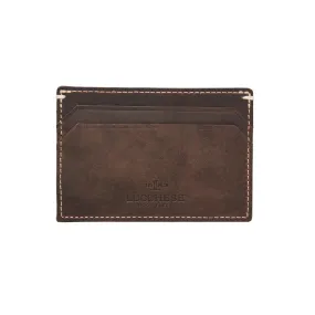 Money Clip Card Case - Mad Dog :: Chocolate