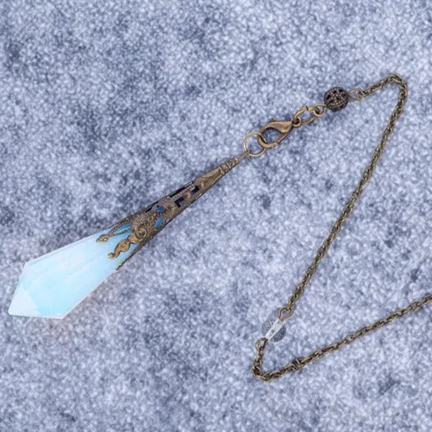 Natural Stone Pendulum Pendant