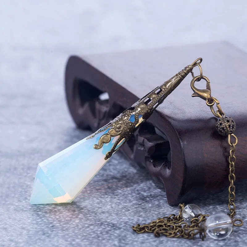 Natural Stone Pendulum Pendant