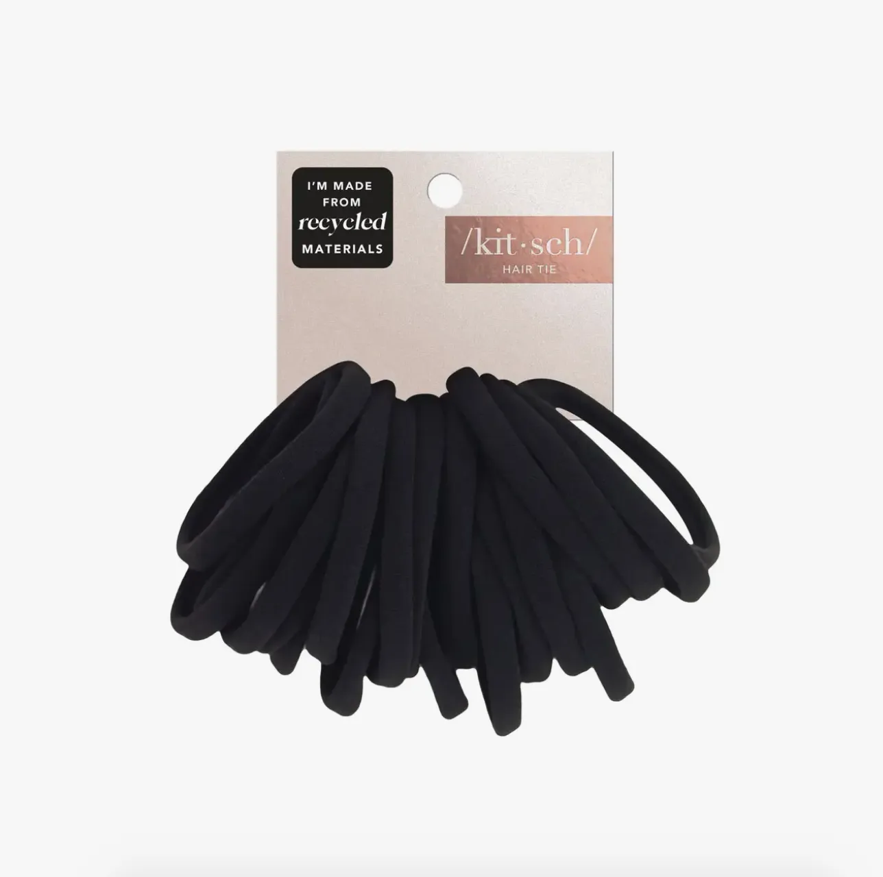 Nylon Hair Ties - Black