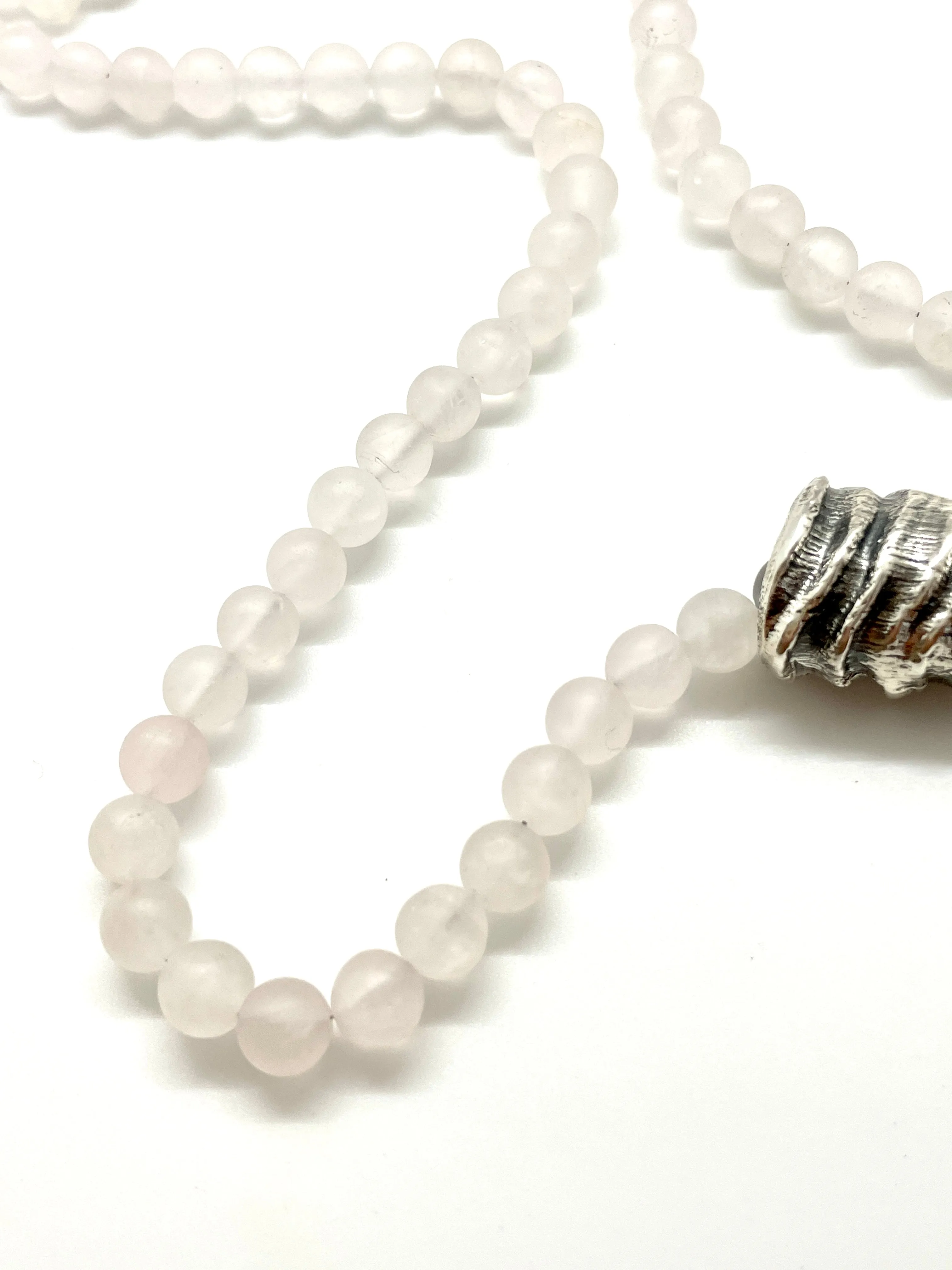 Pack Pendant with Rose Quartz Beads