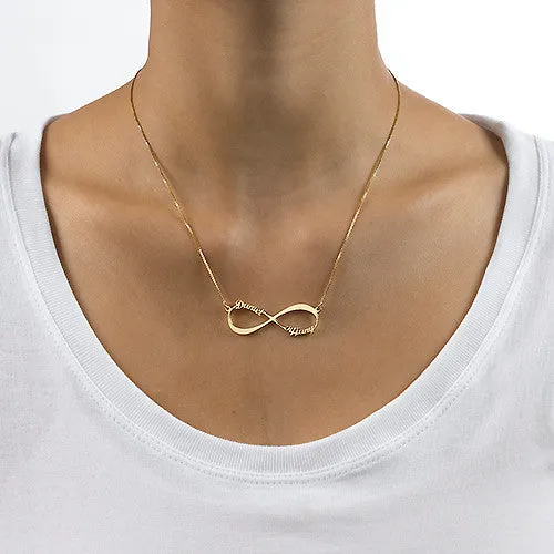 Personalized Infinity Name Necklace